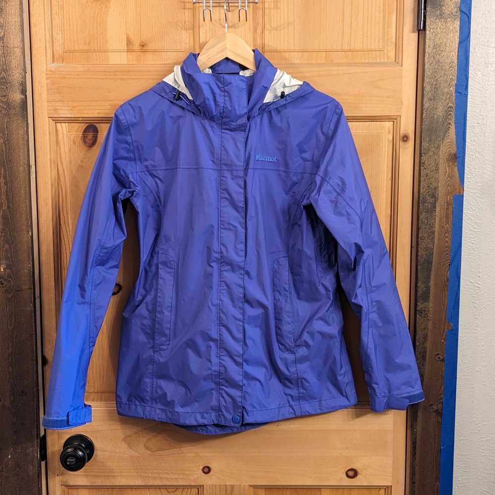 Marmot Blue Hooded Jacket